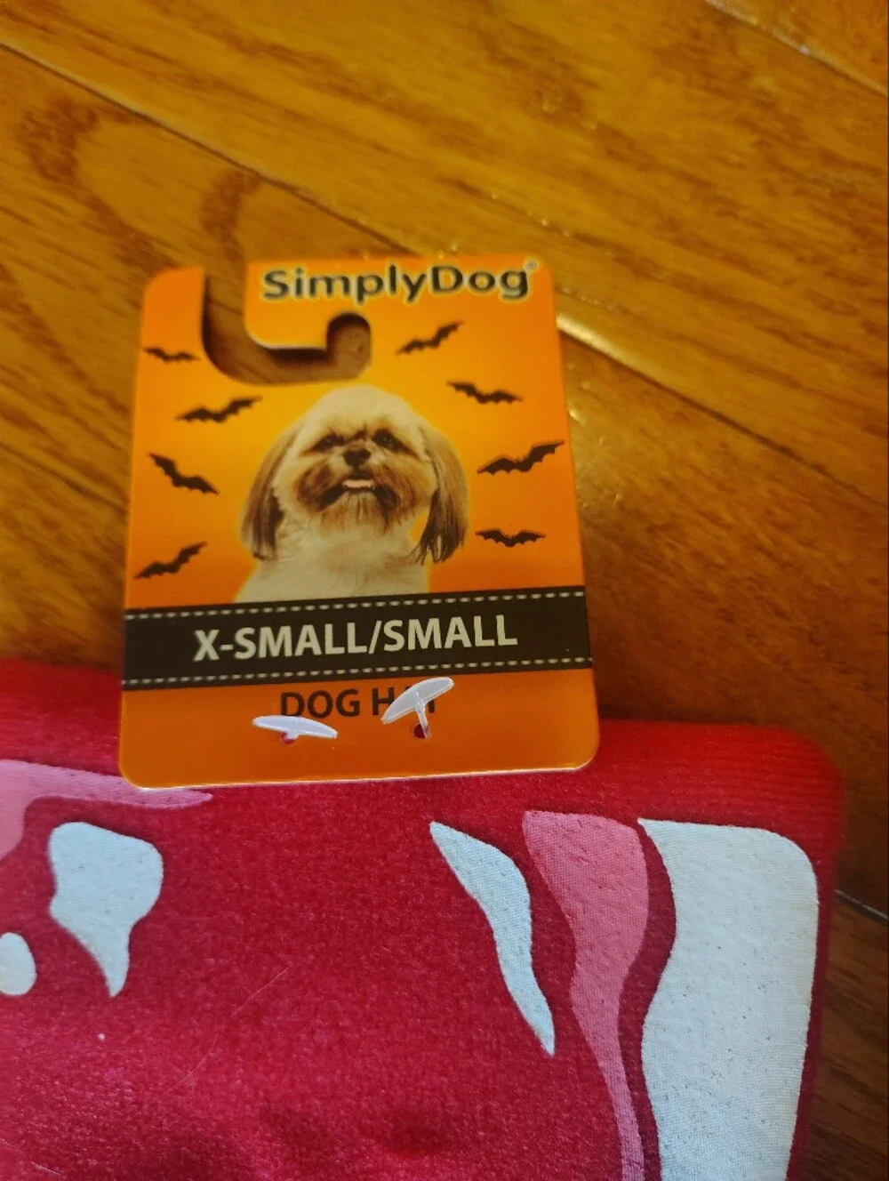 Red Bacon Cat Peek Toy - X-Small